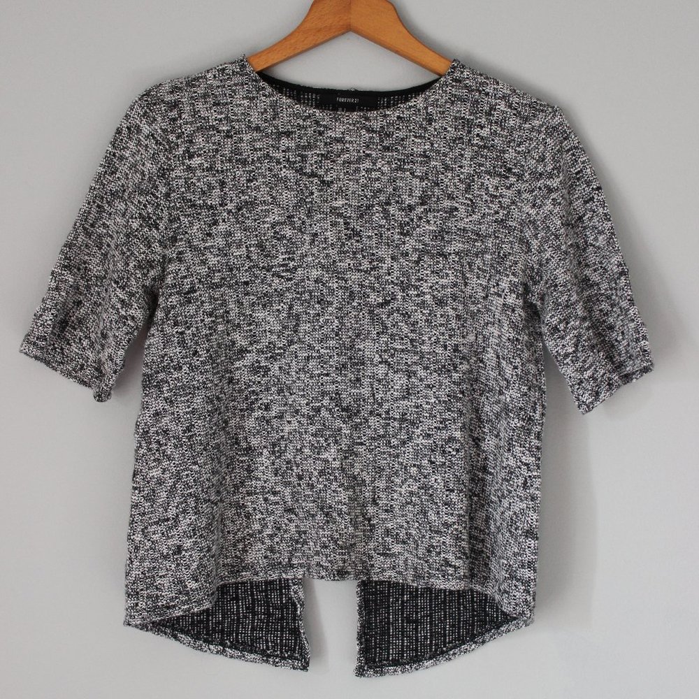 Forever 21 Open Back knit top